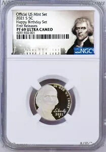 2021 S v[t 5C jbP HAPPY BIRTHDAY SET o[W NGC PF69 ULTRA CAMEO FR x