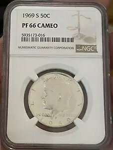 L??K 1969-S PlfB n[t_[ PF66 JI NGC **f炵X^[^[ RC**