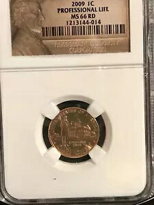 2009 1cent - vtFbVi Ct MS66 Rd NGC F - J[ Zg -014