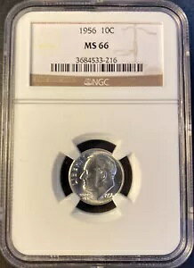 1956 P ���[�Y�x���g �V���o�[ �_�C�� NGC MS66