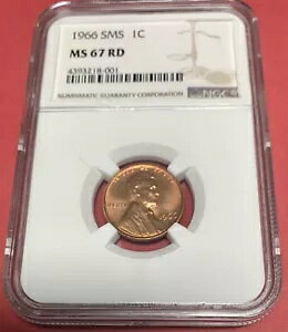 ?? NGC F MS67RD 1966 SMS J[LOZ^[ - o^O[h yj[!