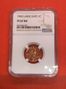 1960 P NGC PF67 RD ���[�W �f�C�g �u���C�W���O ���b�h �v���[�t �����J�[�� �������A�� �Z���g
