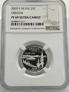 2005 S Vo[ 25C IS PF 69 Eg JI NGC (NJL027241)