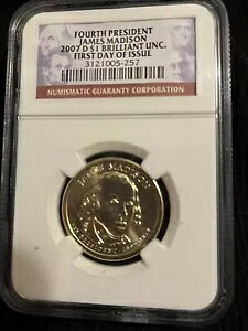 v[t 2007 D WF[Y }fB\ h č $1 NGC Brillant UNCB