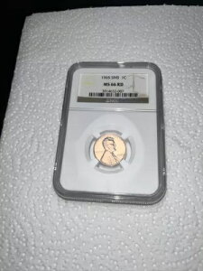 1965 SMS J[ yj[ MS66 RD NGC F