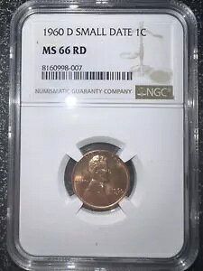 1960 D SD NGC MS 66 RD �����J�[���L�O�Z���^�[