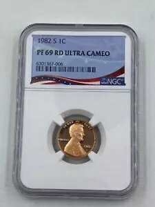 1982-S �����J�[�� �Z���g �O���[�f�b�h PF69RD �E���g�� �J���I by NGC