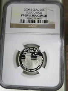 �O���[�h - 2009 S �N���b�h ���V���g�� �N�H�[�^�[ 25C PF69 �E���g�� �J���I NGC �v�G���g���R