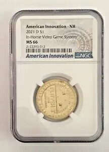 2021 D Innovation ƒpQ[@ NGC MS 66  1 NH h