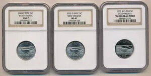 2005 SMS PDS ���V���g���B�E�F�X�g�o�[�W�j�A NGC MS67 PF69 �E���g���J���I