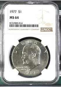 1977 AC[n[ $1 h NGC MS64 UNC ڍ׃RC #C