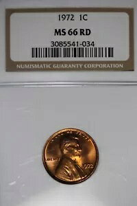 1972- NGC 1C MS66RD �����J�[���L�O�Z���^�[ #B46047