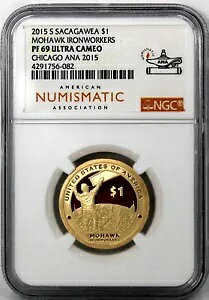 2015 S TJKEBA $1 z[N ACA[NX v[t - NGC PF69 UCAMAVJS ANA x !!