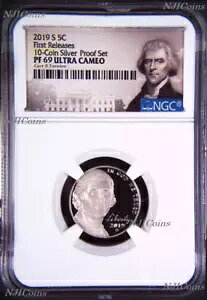 2019 S v[t 5C jbP NGC PF69 Eg JI FRA10 RC Vo[ Zbg Jefferson