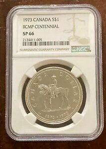 1973 Ji_h - NGC SP66 - RCMP 100 N