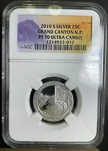 NGC PR70 2010-S OhLjI NH[^[ 25c p[tFNg uXg zCg UC Vo[ c12