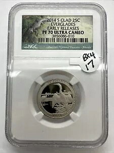 2014-S Clad Everglades NGC PF 70 Ultra Cameo 25C ���������[�X BX4 17