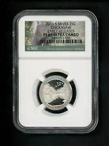 2011 S US Vo[ iVi p[N NH[^[Y ATB 25c `J\[ OK NGC PF 69 Ult JI