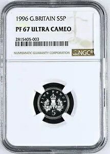 1996�N �C�M���X �V���o�[ 5�y���X �v���[�t NGC PF 67