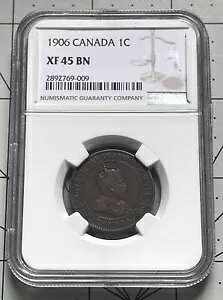 1906 NGC XF45BN Ji_ [W 1 Zg - CAN - yj[ - 1C