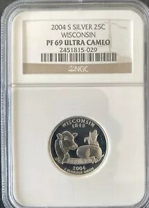 2004 S Vo[ 25c EBXRV Xe[g NH[^[ NGC PF 69 Eg JI