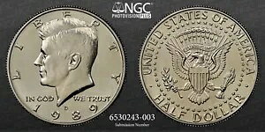 1989 D US PlfB n[t_[ 50 Zg RC NGC MS 66
