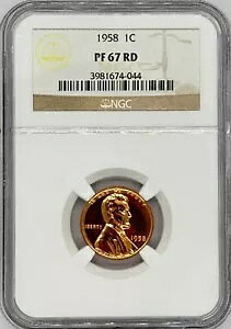 1958 J[LOZ^[ O[h NGC PF67 RD
