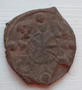 NICEPHORUS III-1078-1081AD-24mm/6.86g-CHRIST-CROSS-FOLLIS-BYZANTINE-VG-T_G_COINS