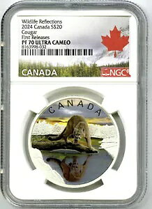 2024N $20 Ji_ 1IX Vo[ v[t NGC PF70 UCAM N[K[ t@[Xg [X