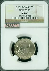 2006 D luXJ NH[^[ NGC MS68 SMS PQ 2ND FINEST MAC X|bgX *