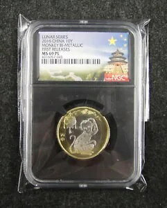  10Y 2016AL[ANGC MS 69 PLA̒ƓVd (ubN {bNX)