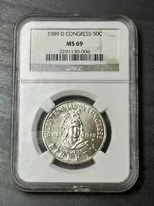 1989 D cLO 0.5 hO[h NGC MS69 RC (Slab2745)