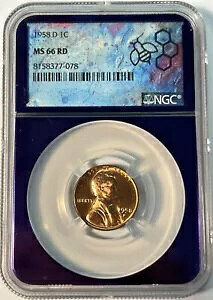 1958 D J[ EB[g Zg MS66 RD NGC p[v RA