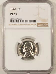 1964 �v���[�t �W�F�t�@�[�\�� �j�b�P�� - NGC PF-69�A�قڊ���!