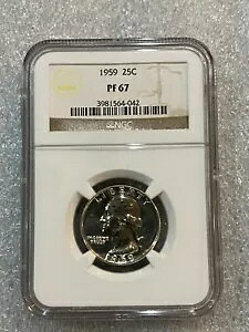 1959 Vg v[t Vo[ NH[^[ 25C NGC PF67 ~~ X|bgȂ ~~