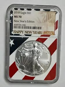 2018 Vo[ AJ C[O NGC MS 70 "nbs[ j[ C[ GfBV" A - tbO RA