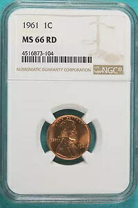 1961 NGC MS66 RD �����J�[���L�O�Z���^�[ #A9196