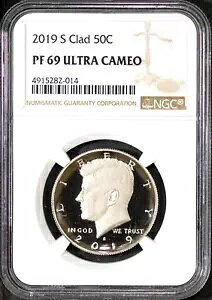 2019-S 50c Nbh W F PlfB n[t_[ PF69UCAM NGC # 4915282-014 + {[iX