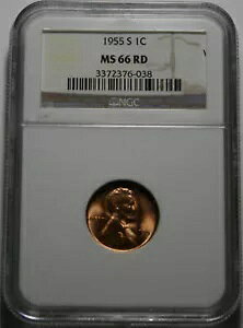 1955-S �����Z���g�� NGC �ɂ�� 3372376-038 MS 66 RD �Ƃ��ĔF��