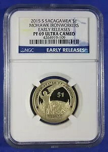 2015 S TJKEBA $1 z[N ACA[J[ NGC PF69 [X u[ x