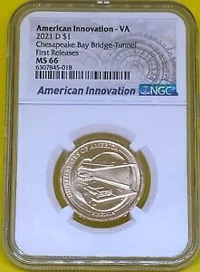 2021 D �C�m�x�[�V���� �h�� $1 �`�F�T�s�[�N �x�C �u���b�W �g���l�� NGC MS66