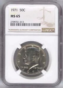 1971 PlfB n[t_[ 50C NGC MS 65