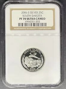 2006-S �V���o�[ Pr �T�E�X�_�R�^ �N�H�[�^�[ NGC PF-70 UCAM�A3 �_�w���� $5 �I�t!!