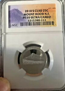 2010 S }Egt[h N.P. ATB NH[^[ 25c PF 70 Eg JI NGC Xu RC