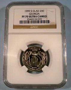 1999-S 25c Nbh NGC PF70UCAM W[WA NH[^[ v[t Eg JI PR 70 DC