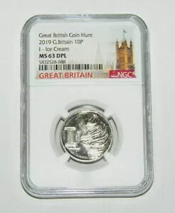 CMX 10P NGC MS 63 DPL BRITISH COIN HUNT I ACXN[FRC