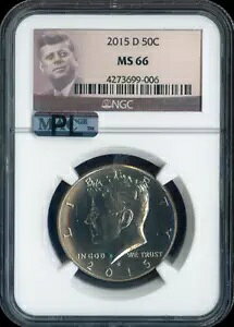 2015 D KENNEDY HALF NGC MS66 PL �O���[�h�̕i��??