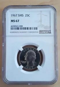 1967 SM �N�H�[�^�[ MS67 �t���X�e�B �j�A �J�� SP67! -008