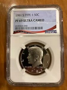 1981 S �^�C�v 1 NGC PF69 �P�l�f�B �n�[�t�_���[ �J���I �v���[�t T-1 PR69 UC
