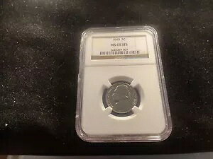 1940 �W�F�t�@�[�\�� �j�b�P�� 5 C NGC MS 65- 5fs-FIVE FULL STEPS ���ɂ��荠�Ȃ��������i